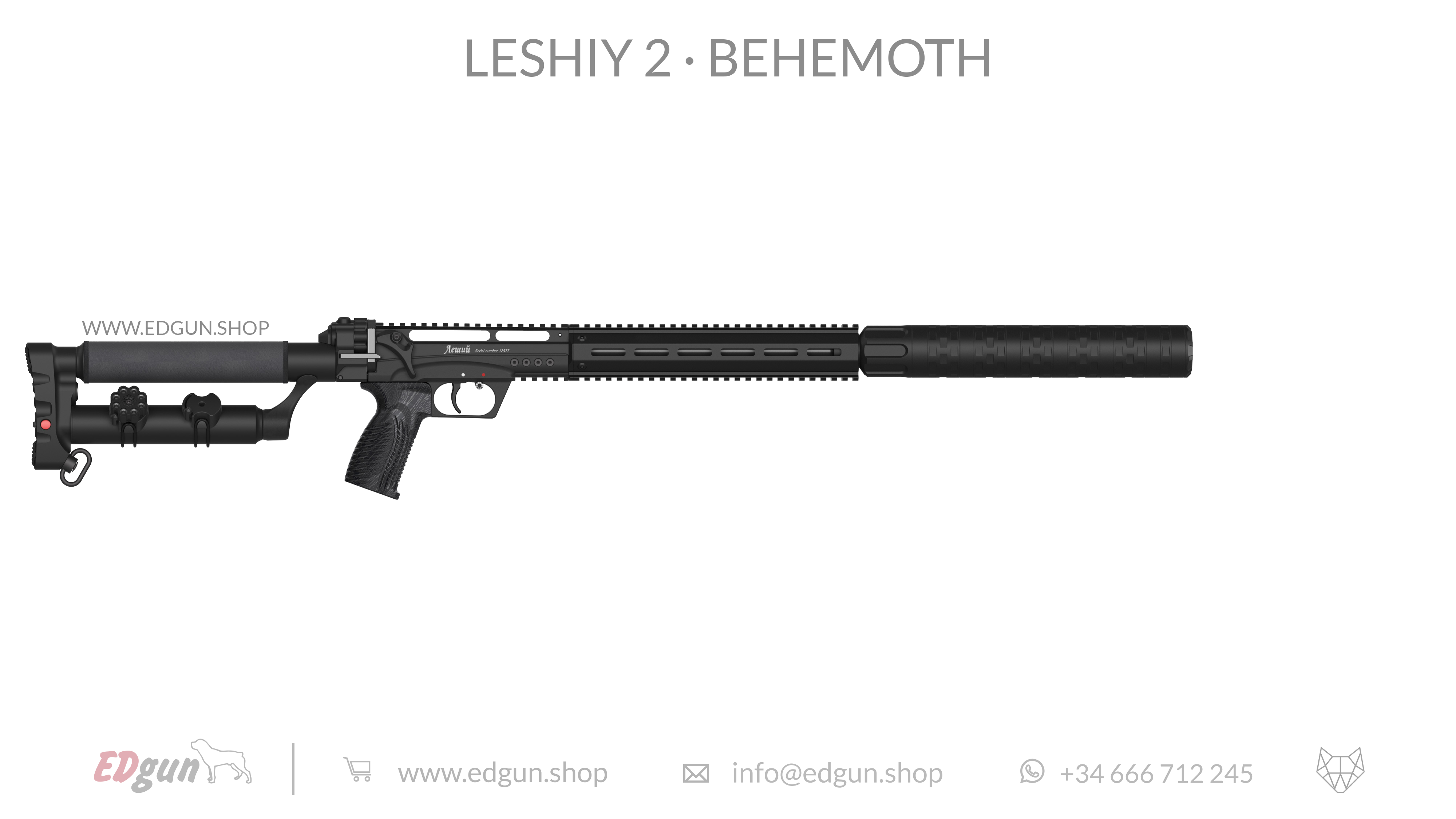 Leshiy 2 · Behemoth Picatinny · All Black