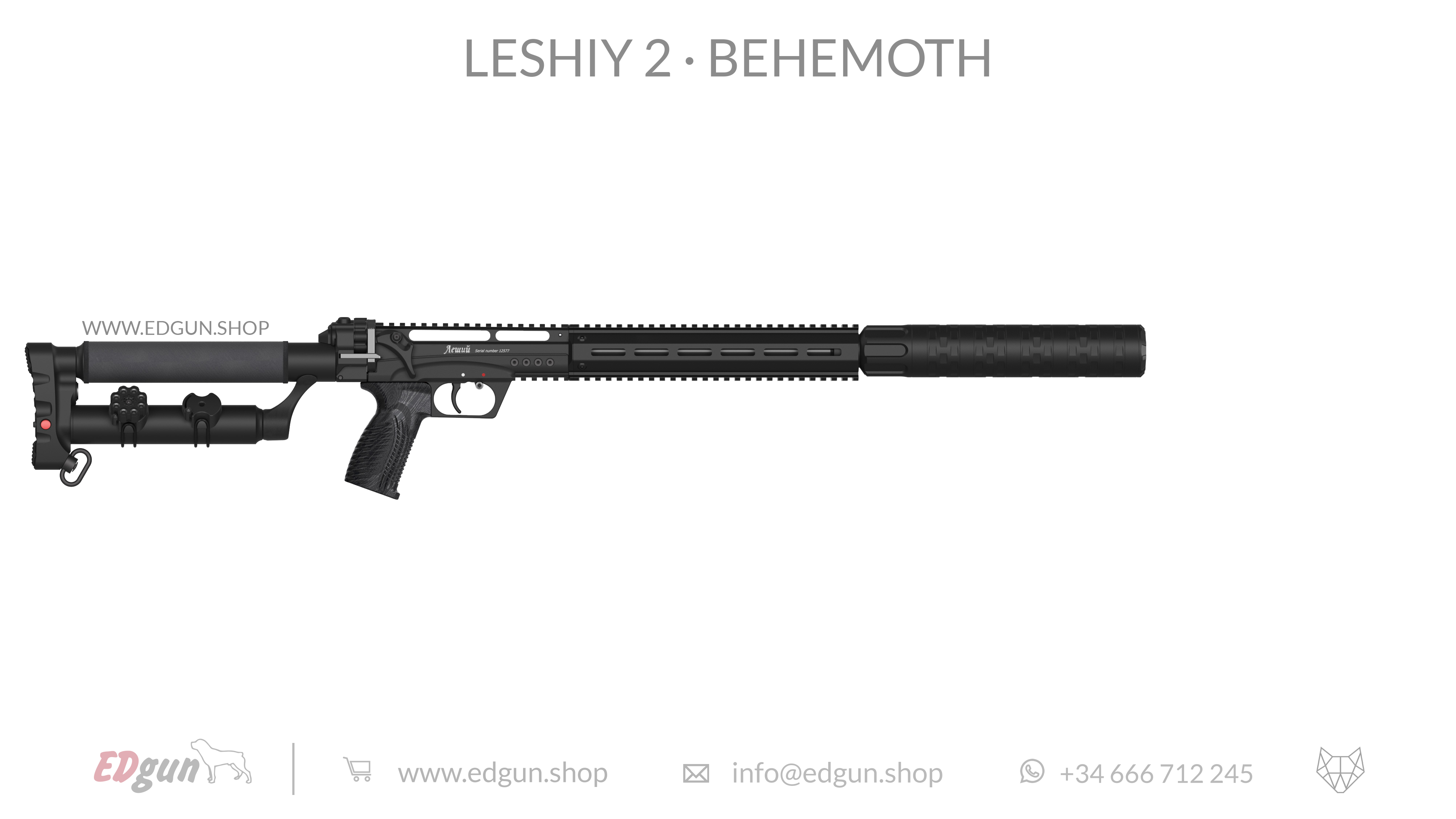 Leshiy 2 · Behemoth Picatinny · All Black