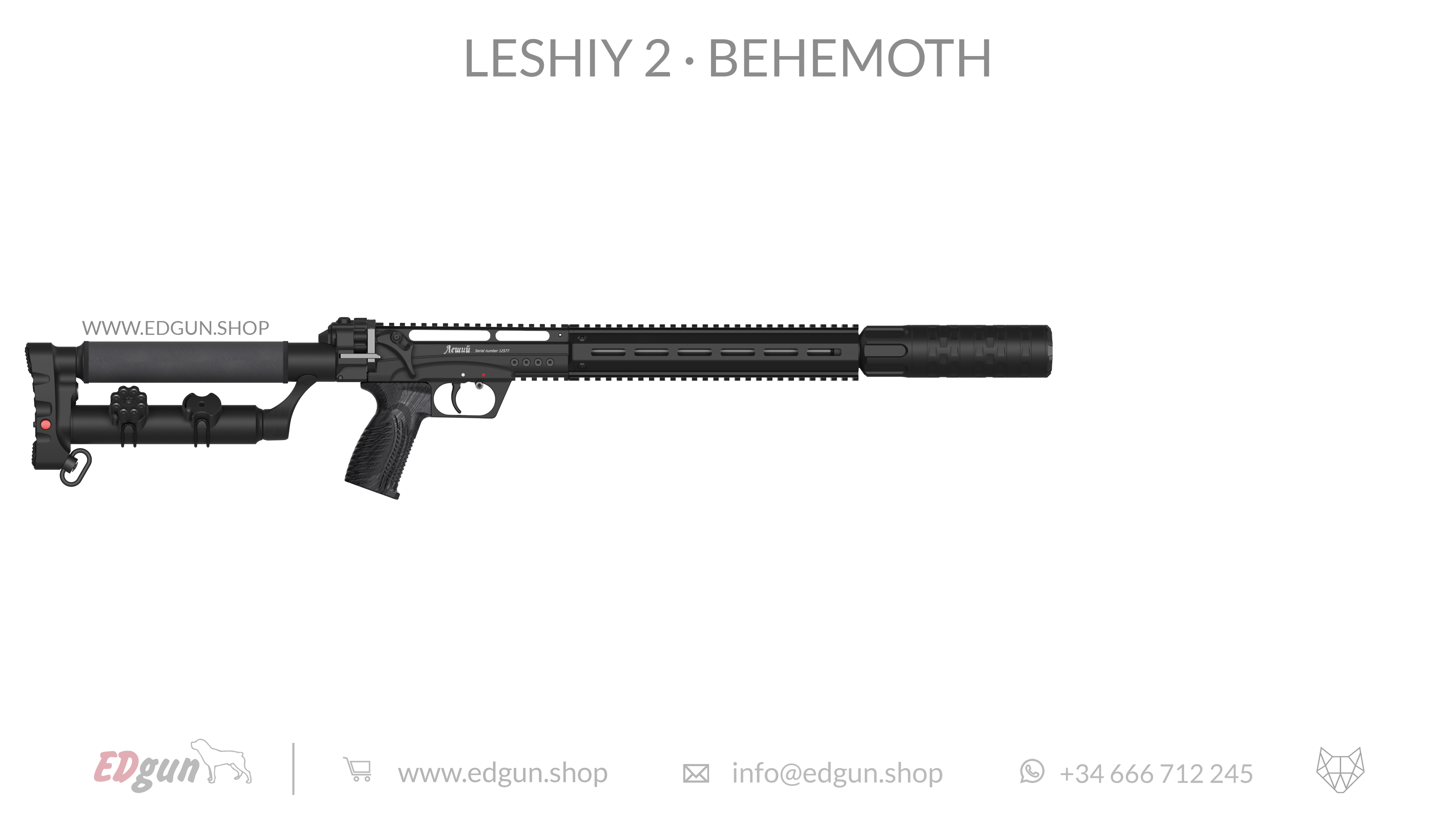 Leshiy 2 · Behemoth Picatinny · All Black