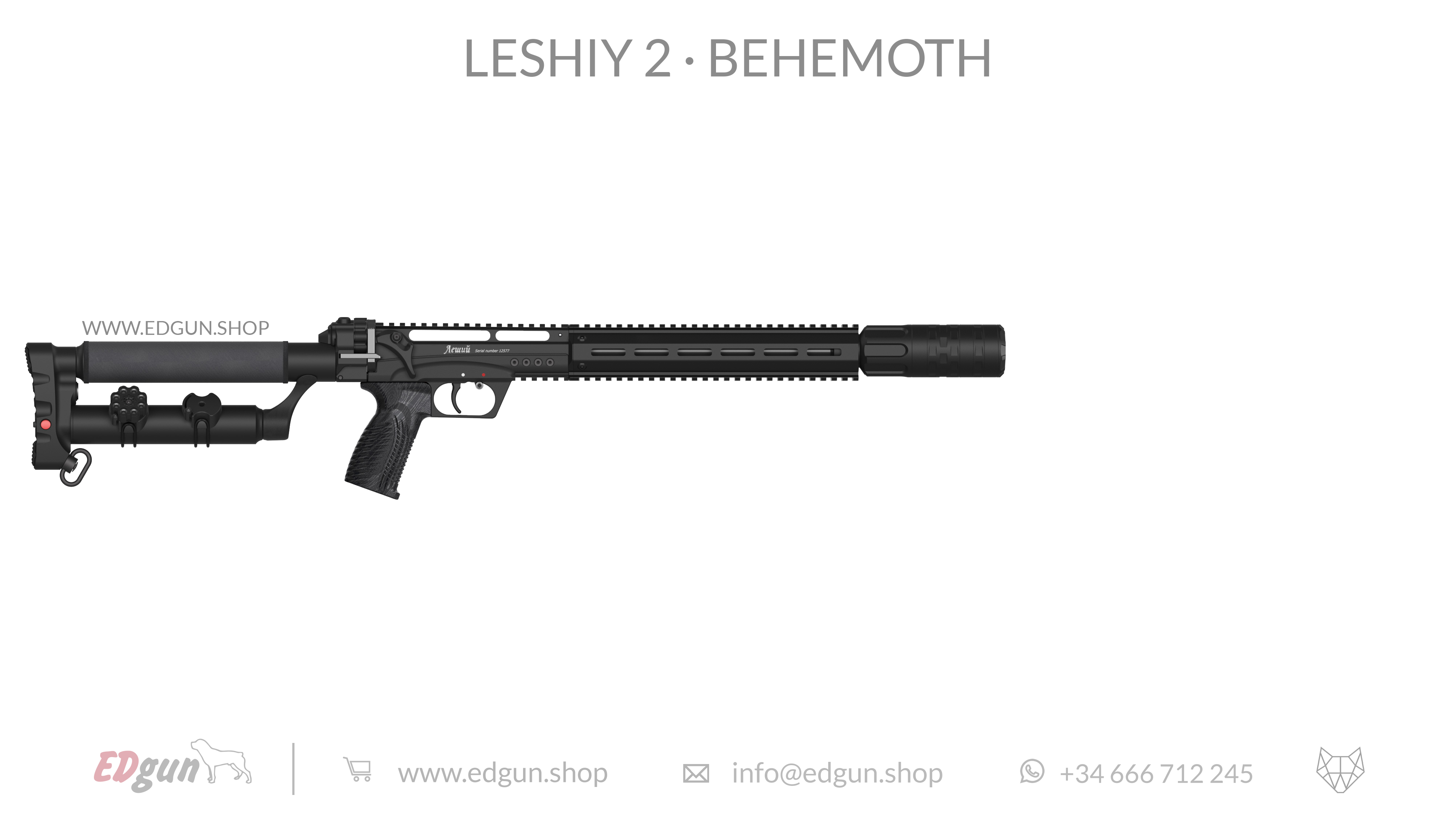 Leshiy 2 · Behemoth Picatinny · All Black
