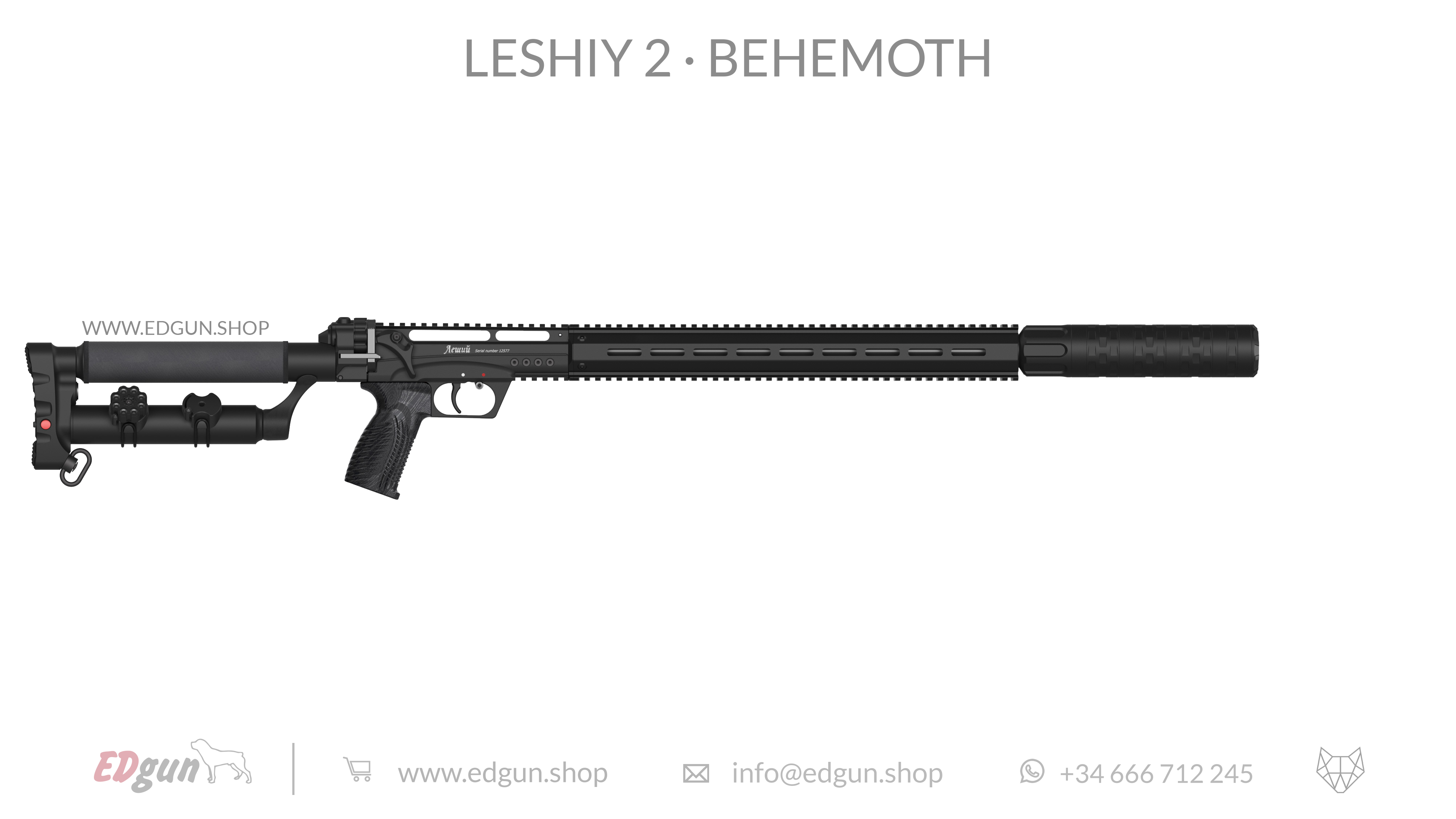 Leshiy 2 · Behemoth Picatinny · All Black