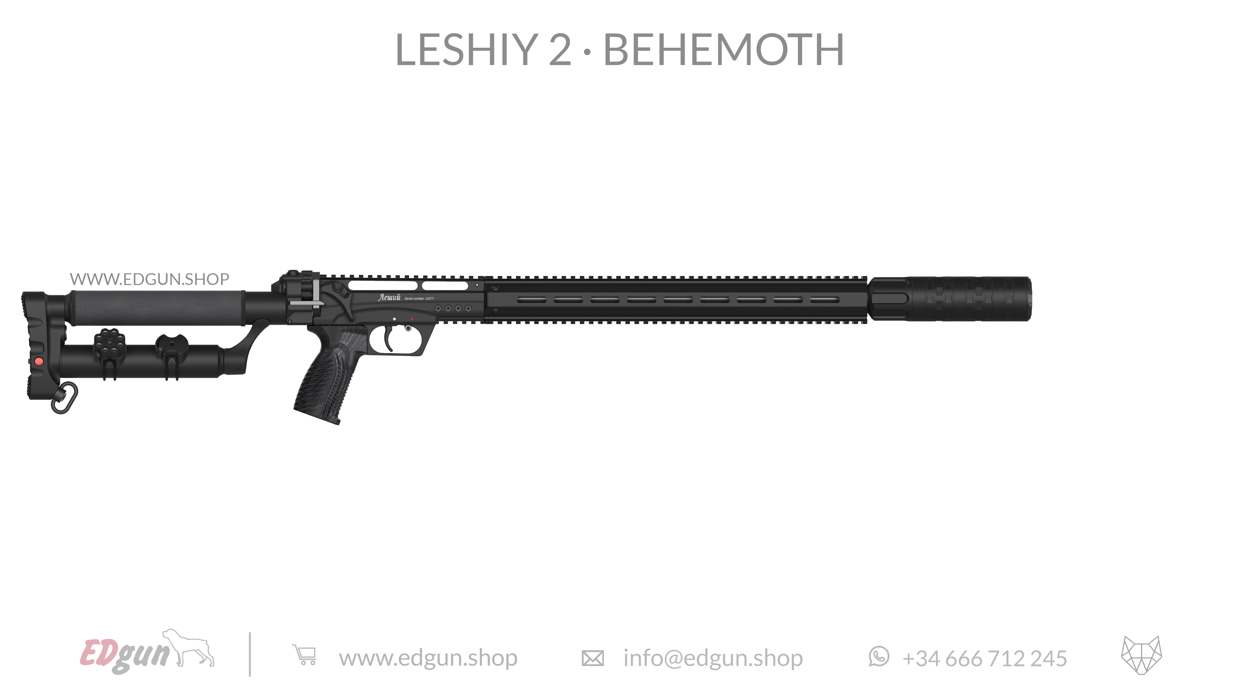Leshiy 2 · Behemoth Picatinny · All Black