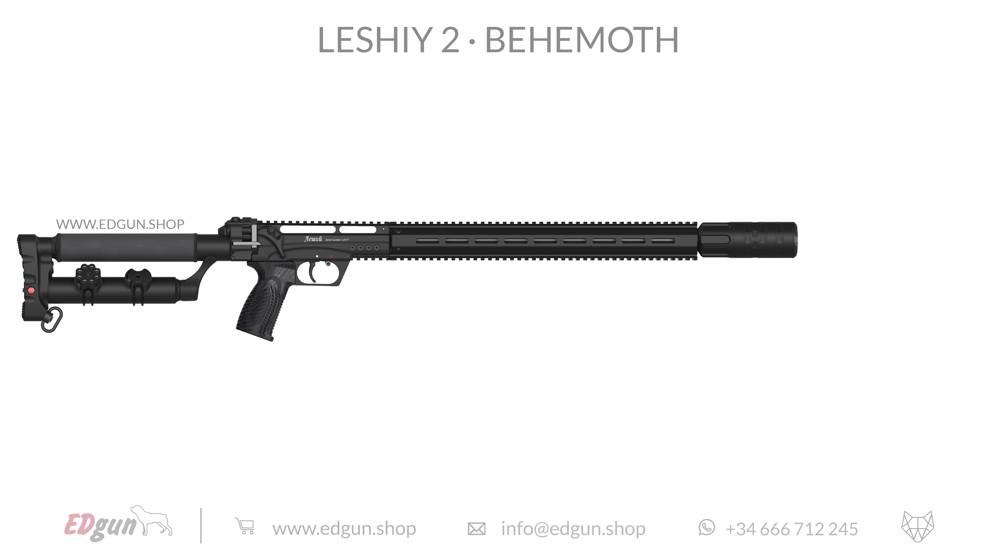 Leshiy 2 · Behemoth Picatinny · All Black