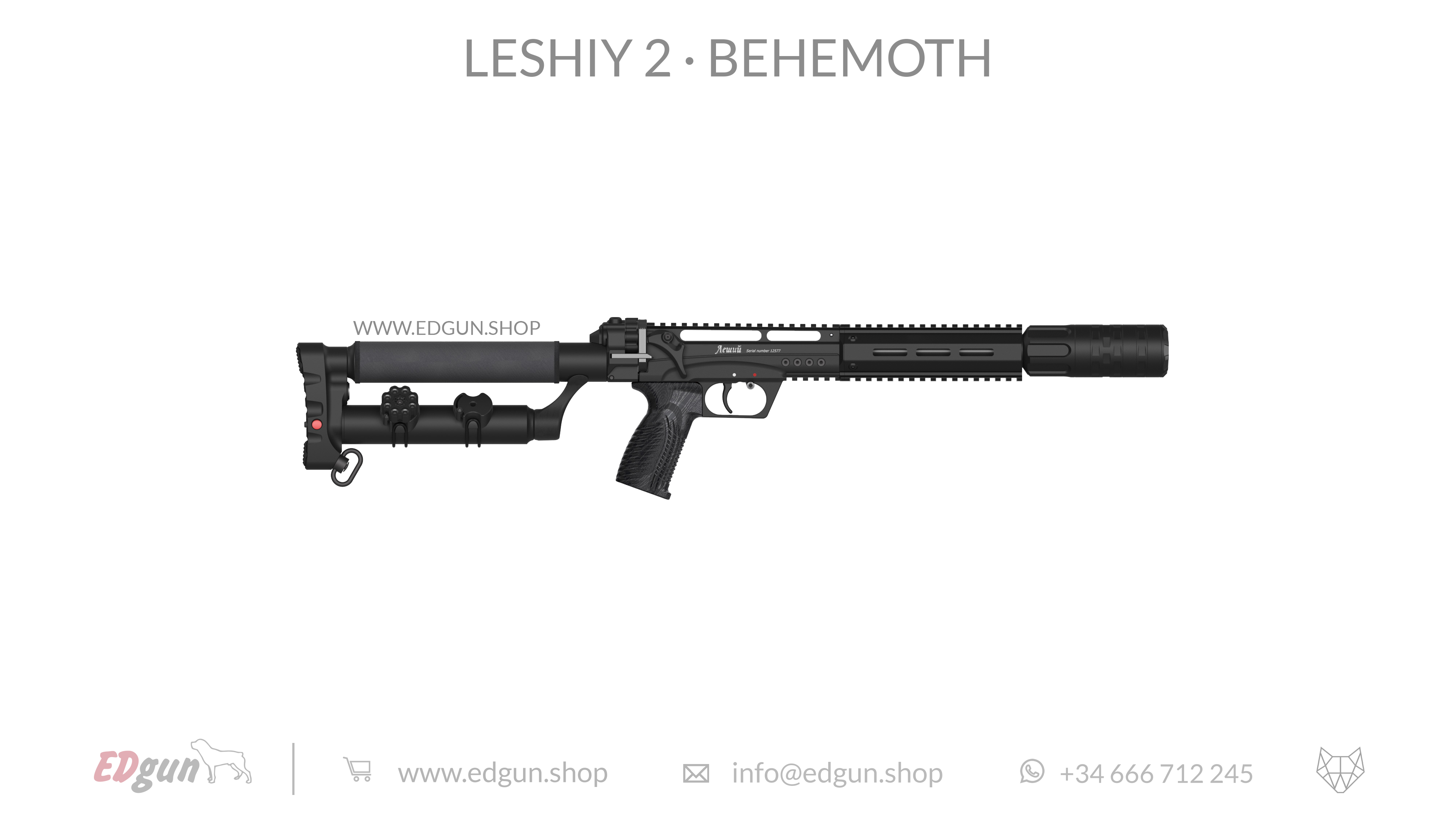 Leshiy 2 · Behemoth Picatinny · All Black