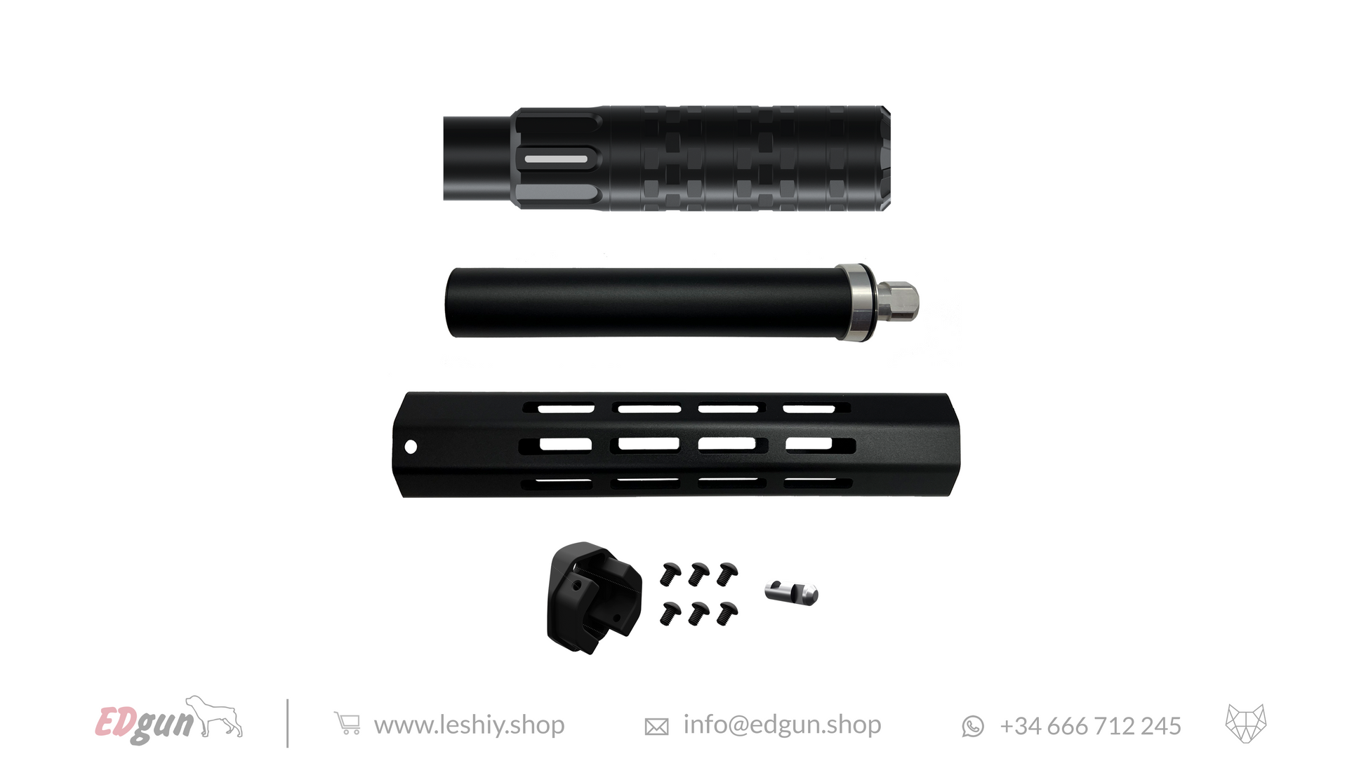 Behemoth QD Silencer TRI-LUG KIT Reflex