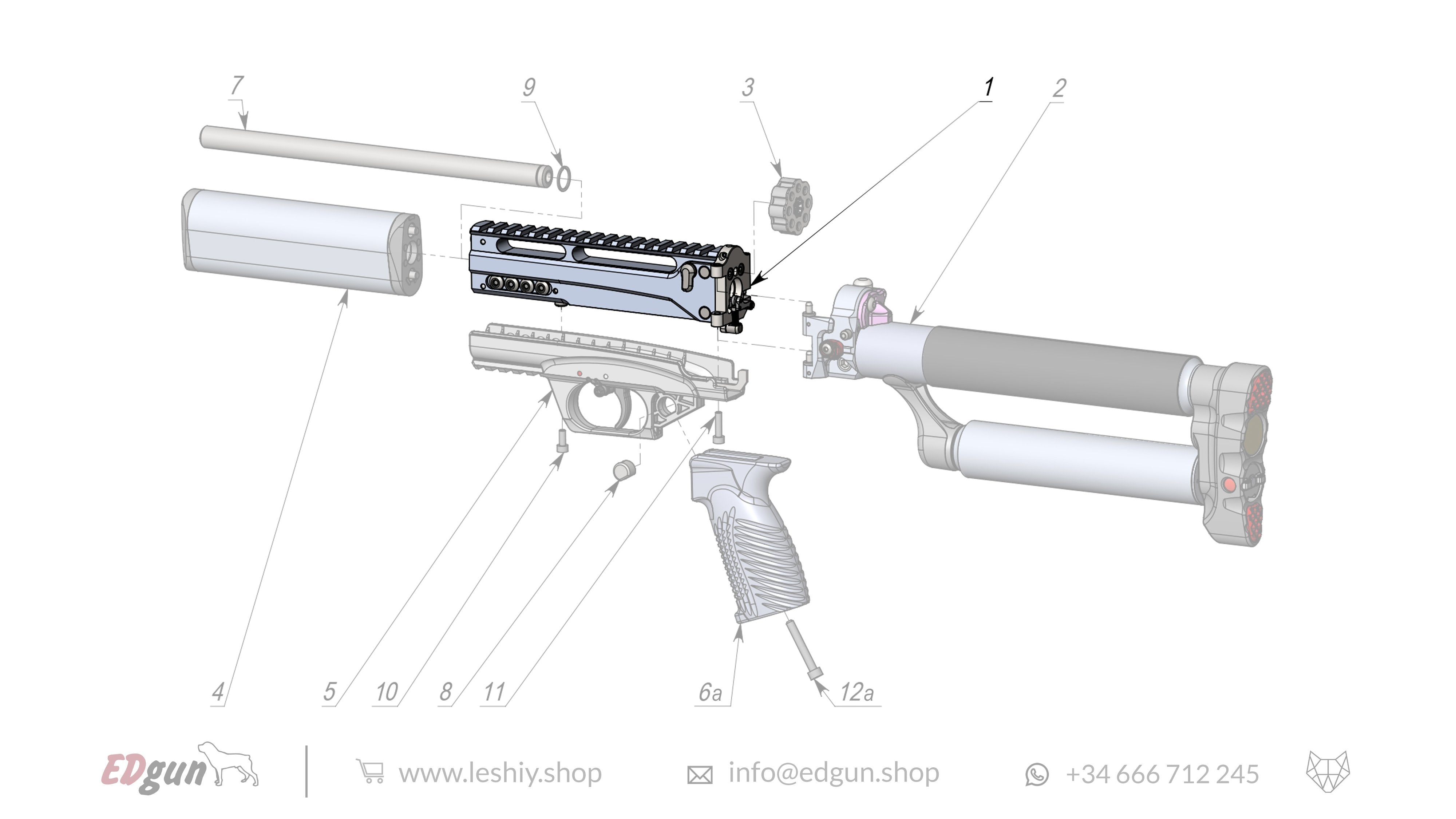 Leshiy 2 · Spare Parts: GeneraL