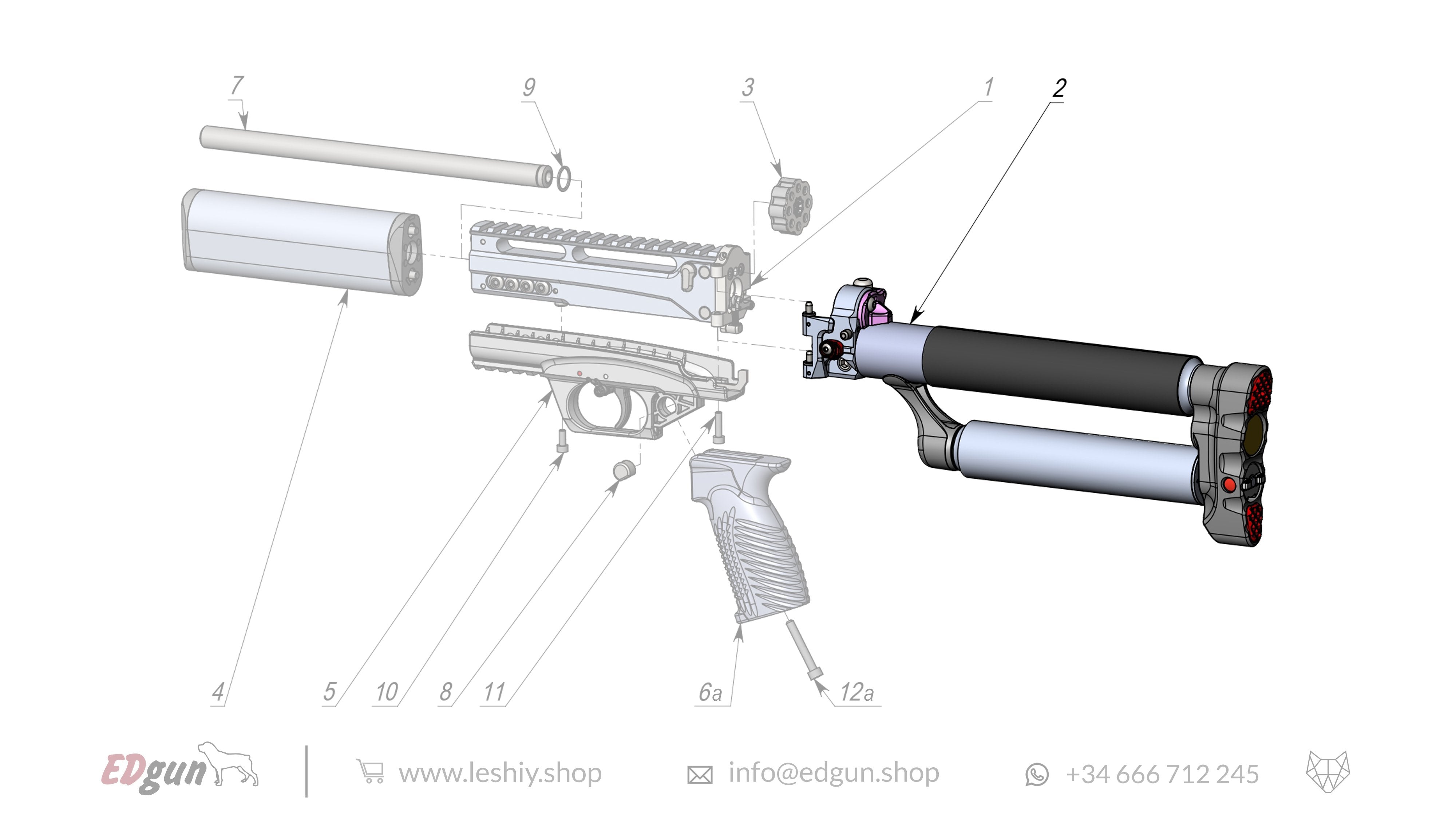 Leshiy 2 · Spare Parts: GeneraL