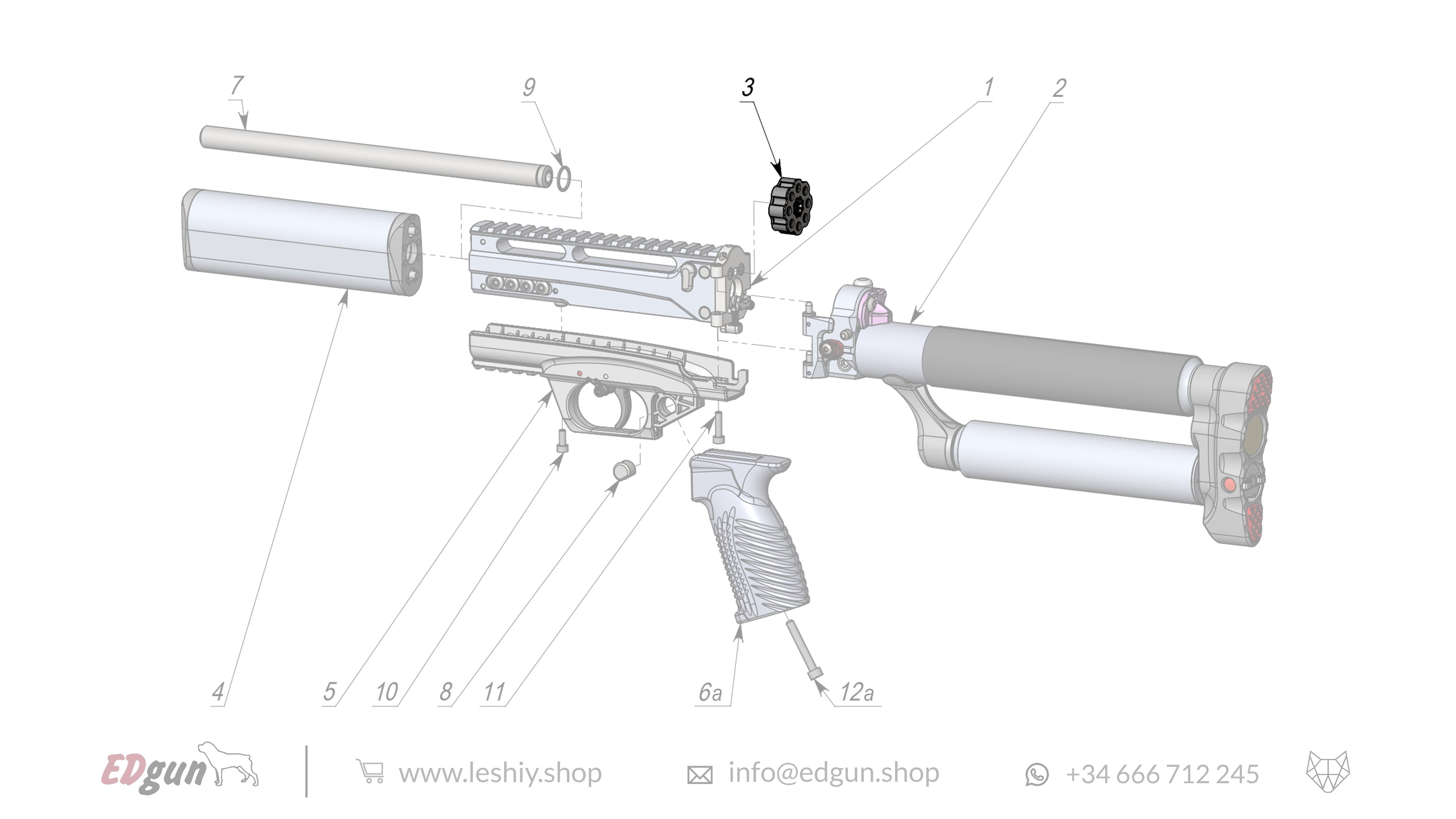 Leshiy 2 · Spare Parts: GeneraL