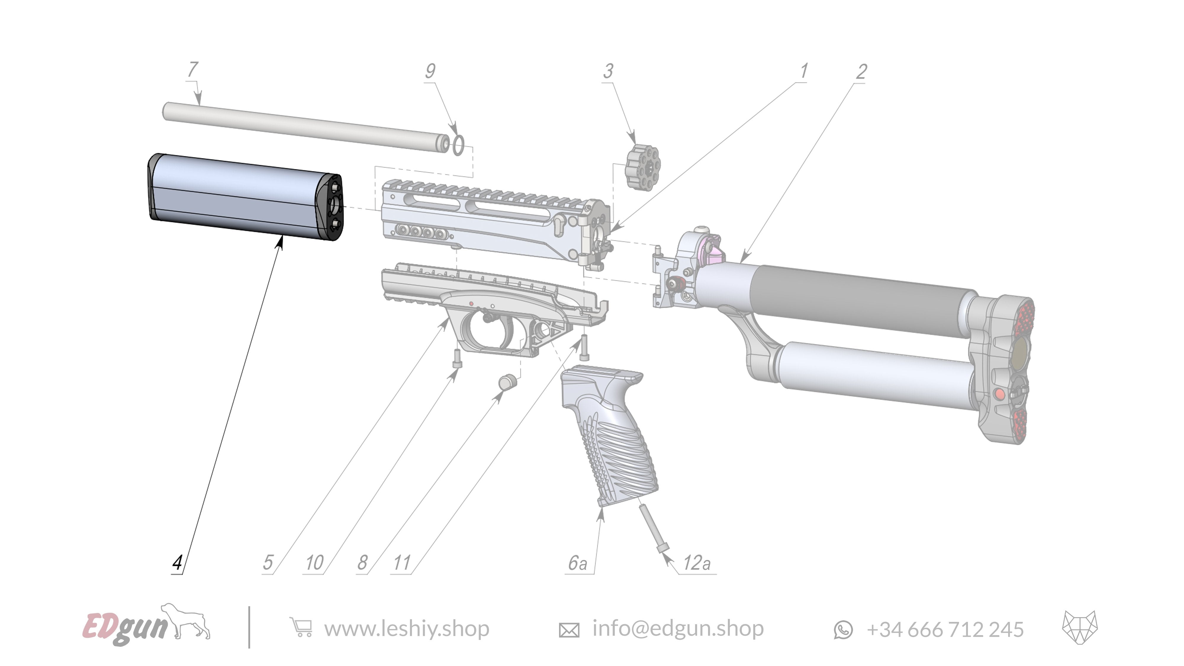 Leshiy 2 · Spare Parts: GeneraL