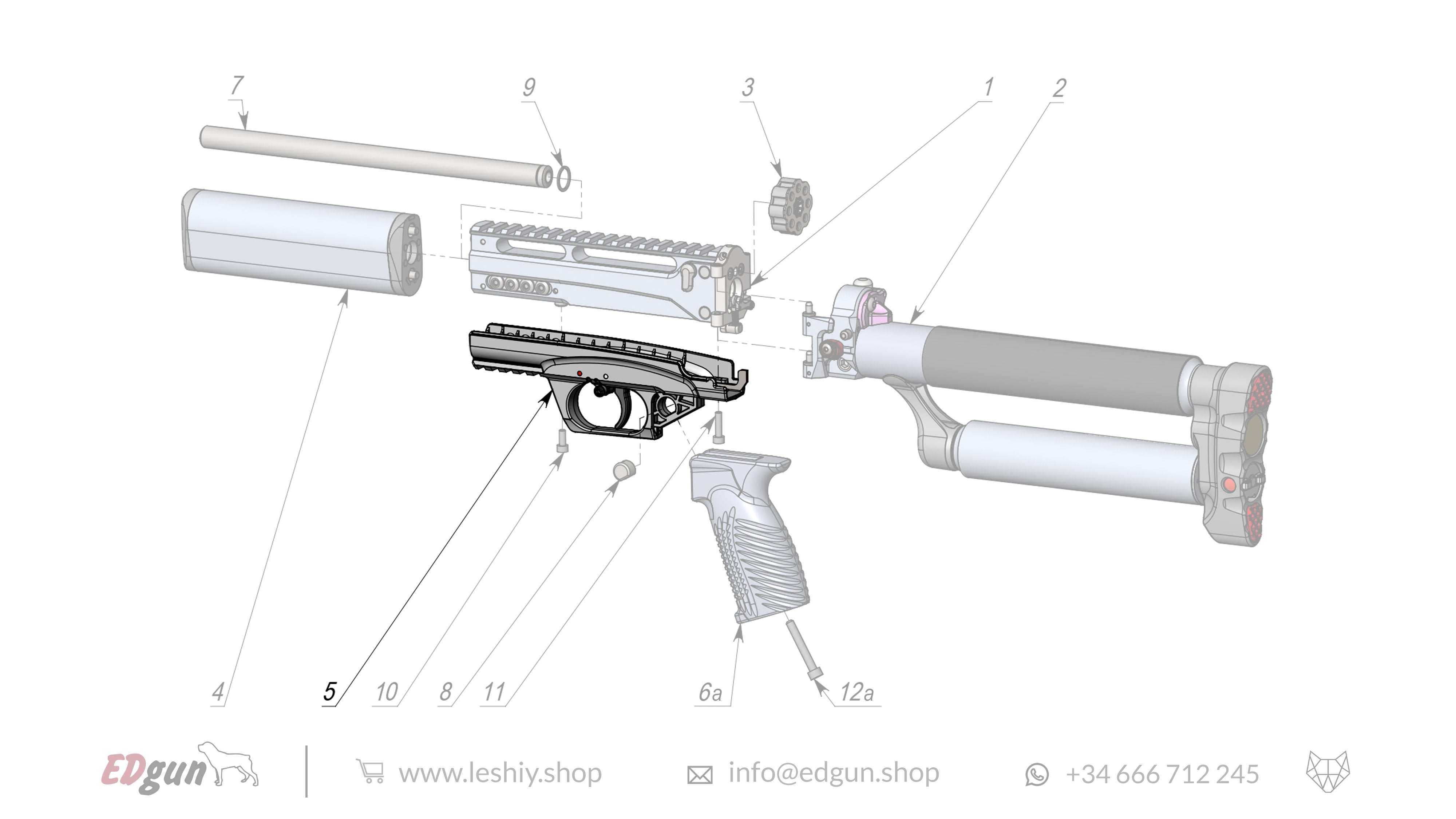 Leshiy 2 · Spare Parts: GeneraL