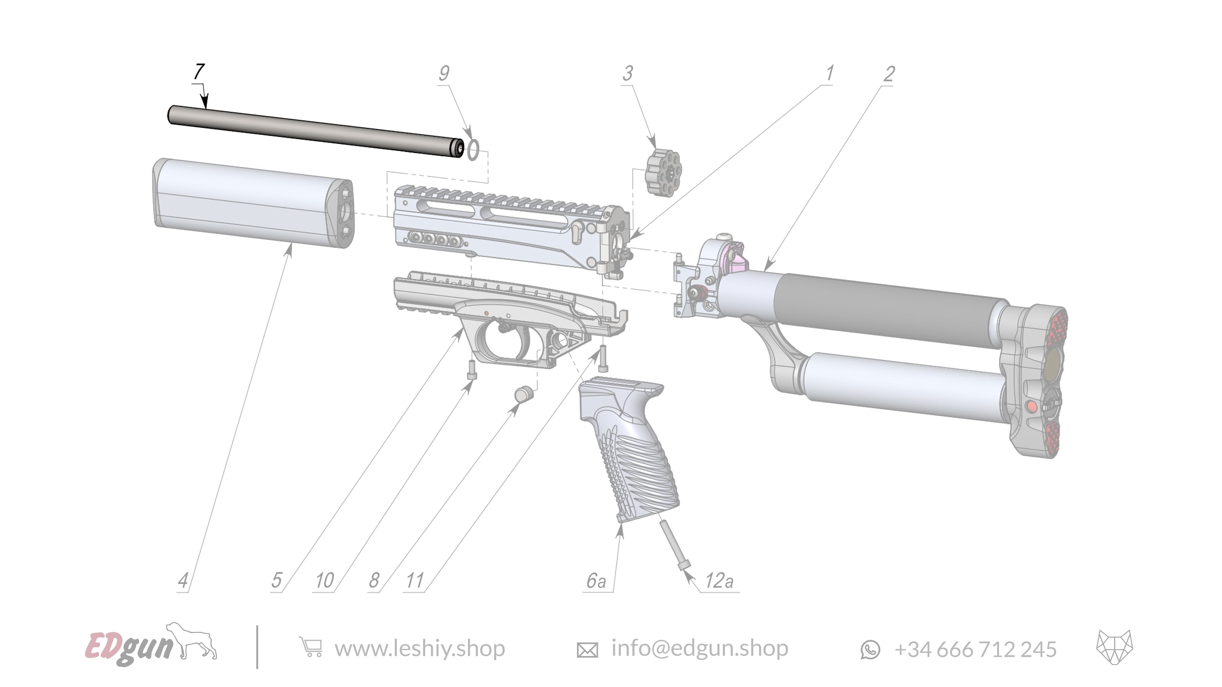 Leshiy 2 · Spare Parts: GeneraL