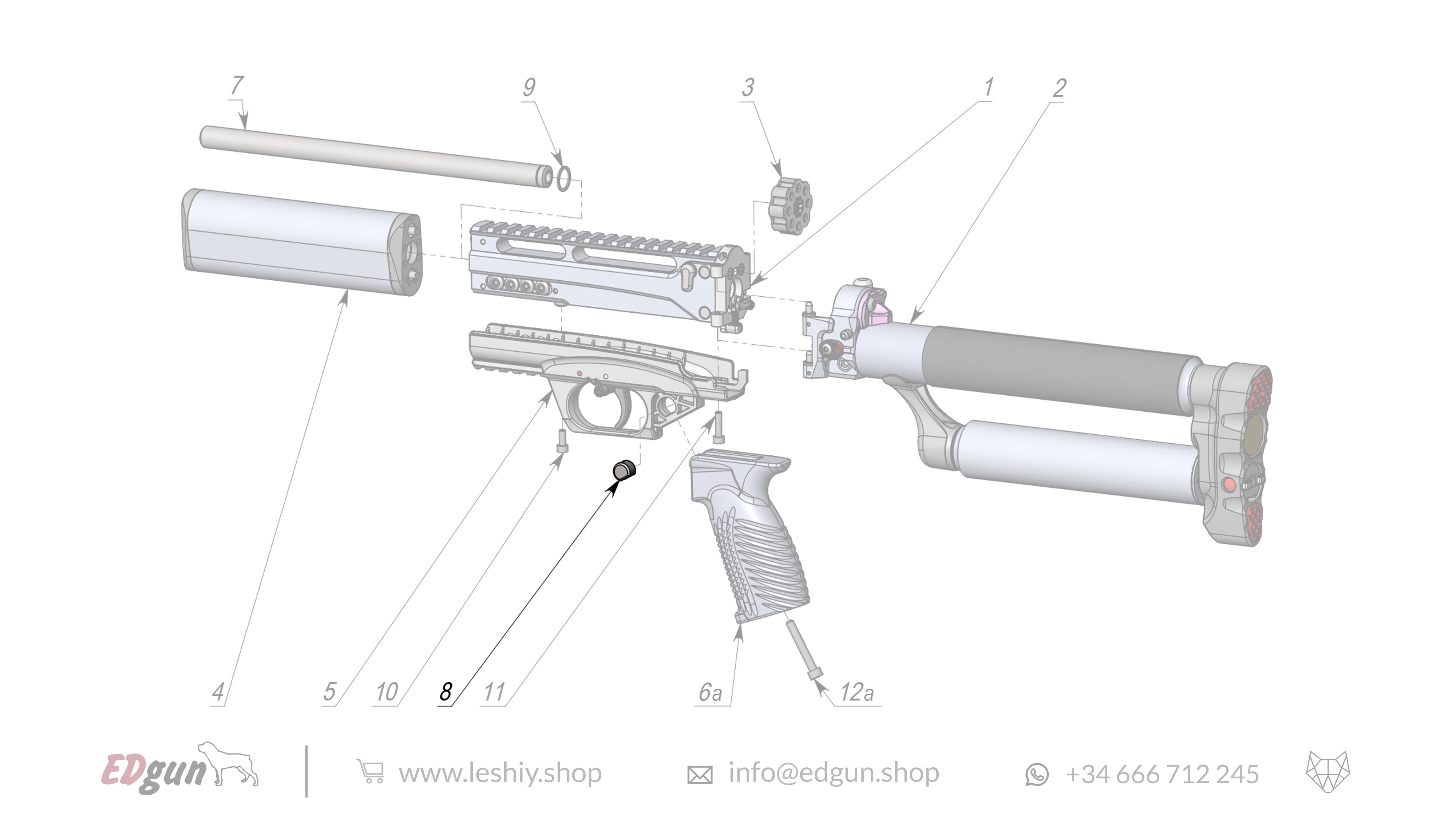 Leshiy 2 · Spare Parts: GeneraL
