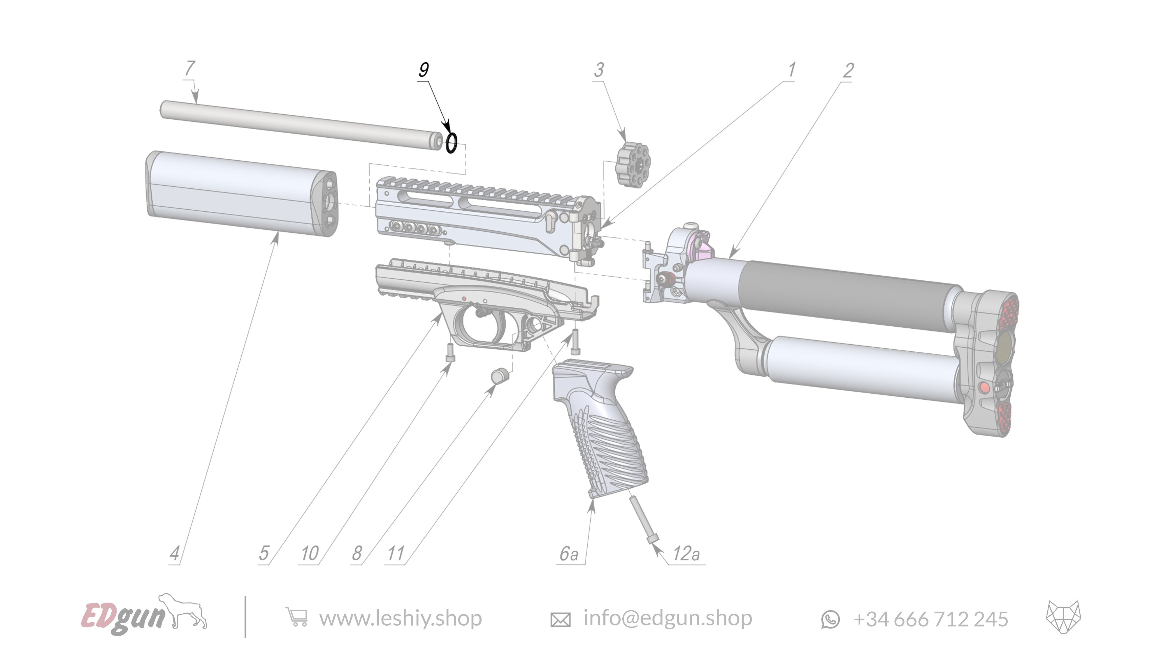 Leshiy 2 · Spare Parts: GeneraL