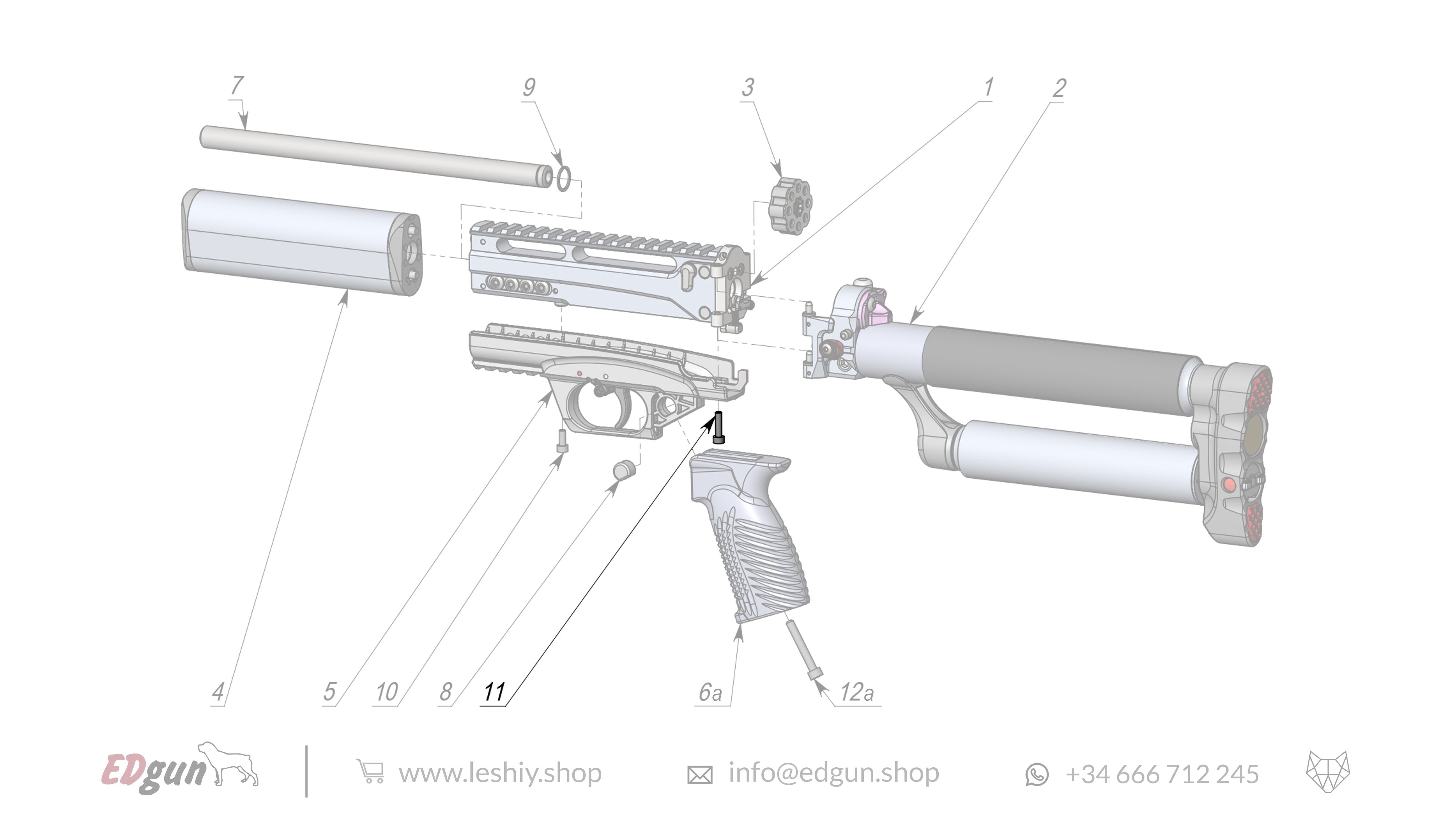 Leshiy 2 · Spare Parts: GeneraL