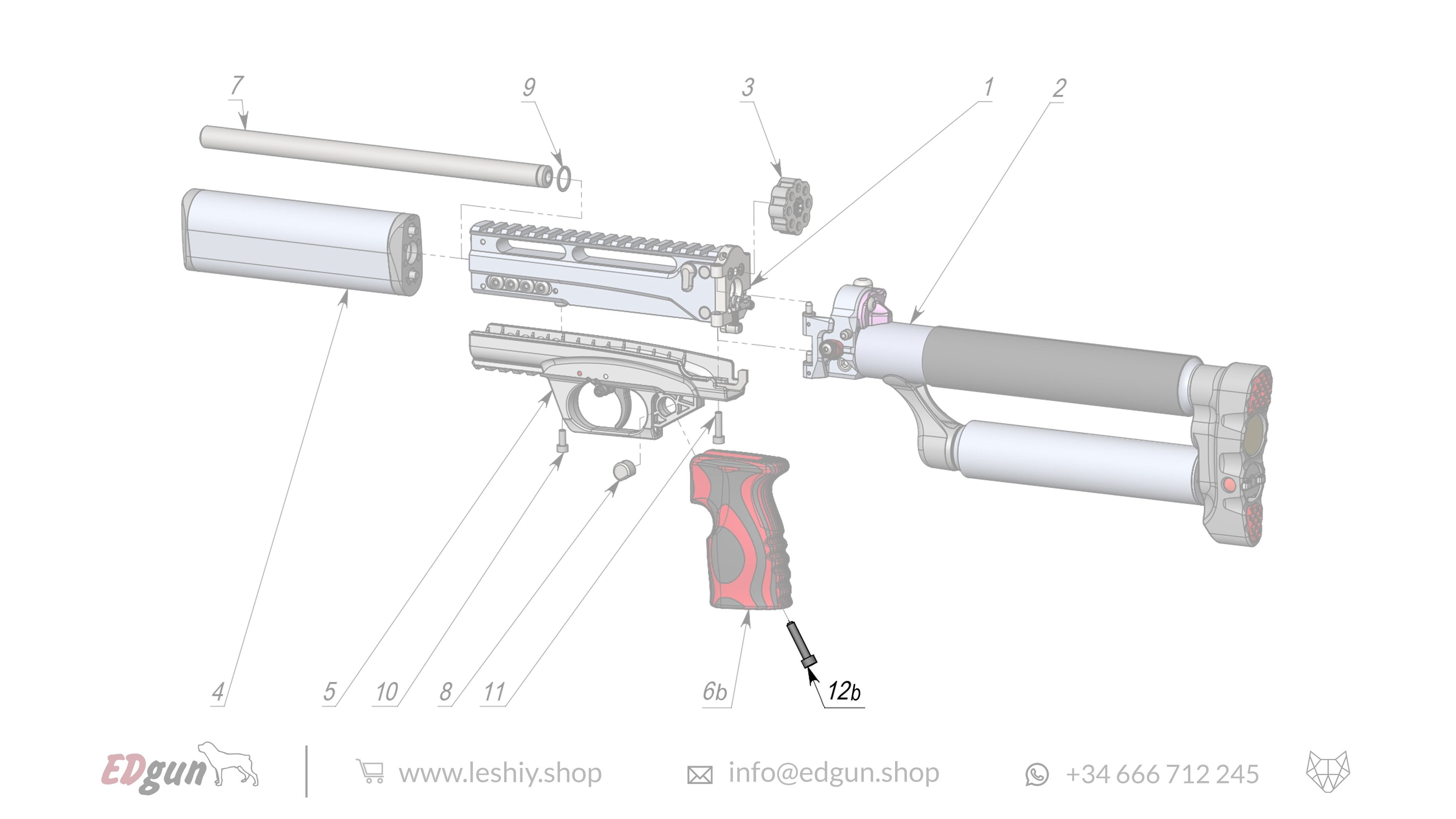 Leshiy 2 · Spare Parts: GeneraL