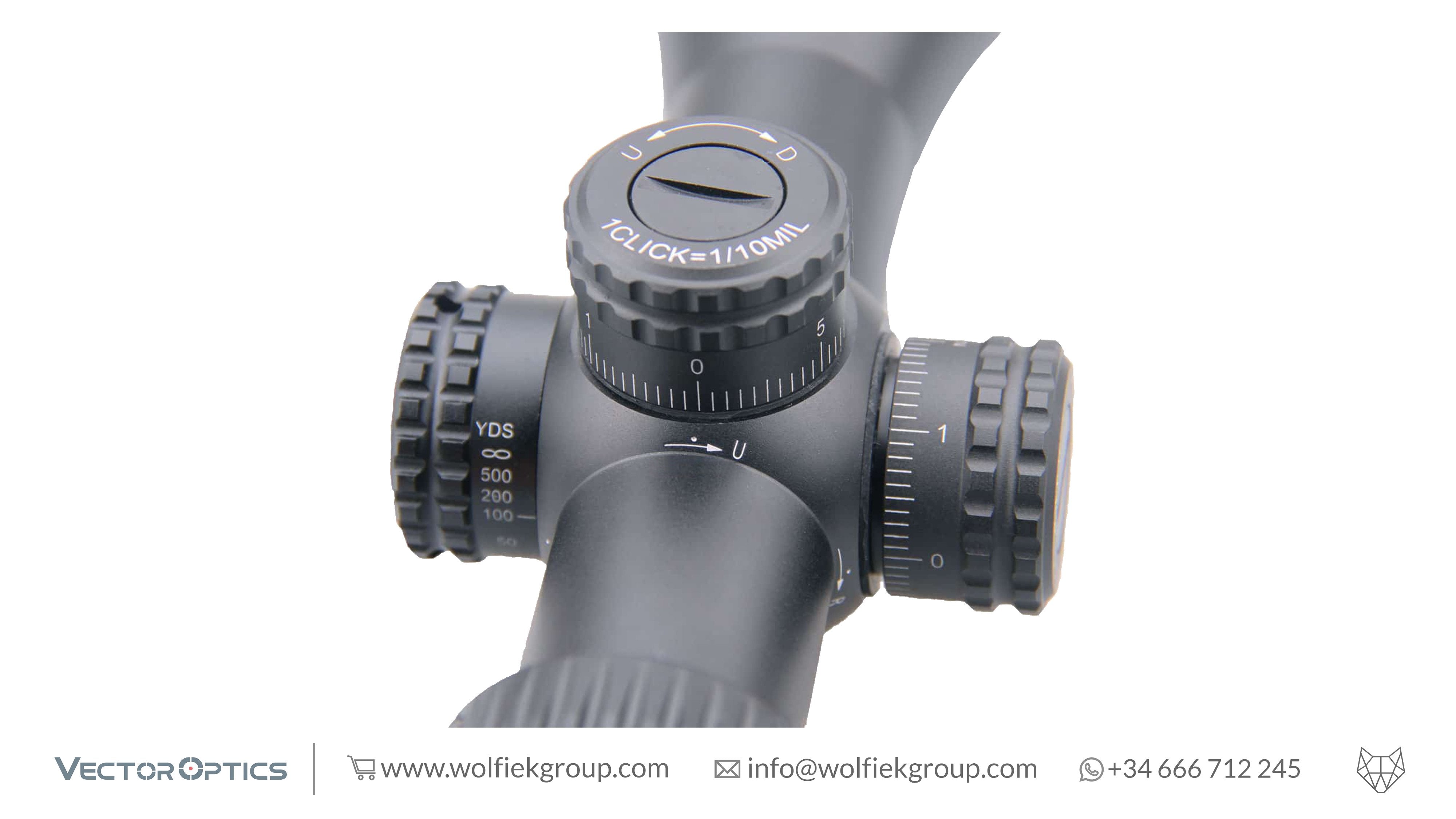 Vector Optics Veyron Riflescope · 3-12x44 FFP