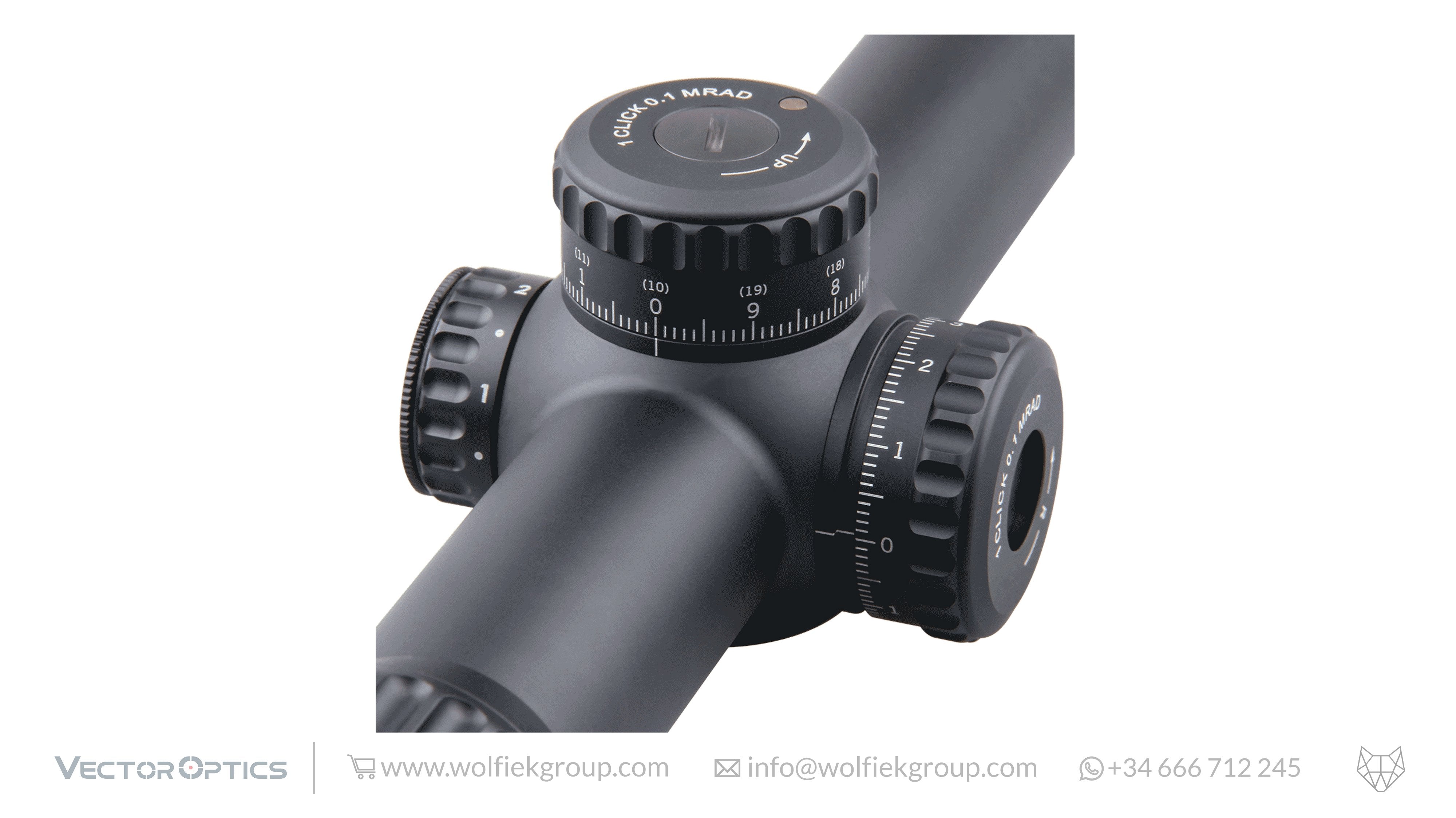 Vector Optics Continental Riflescope · x6 1-6x28 Tactical FFP