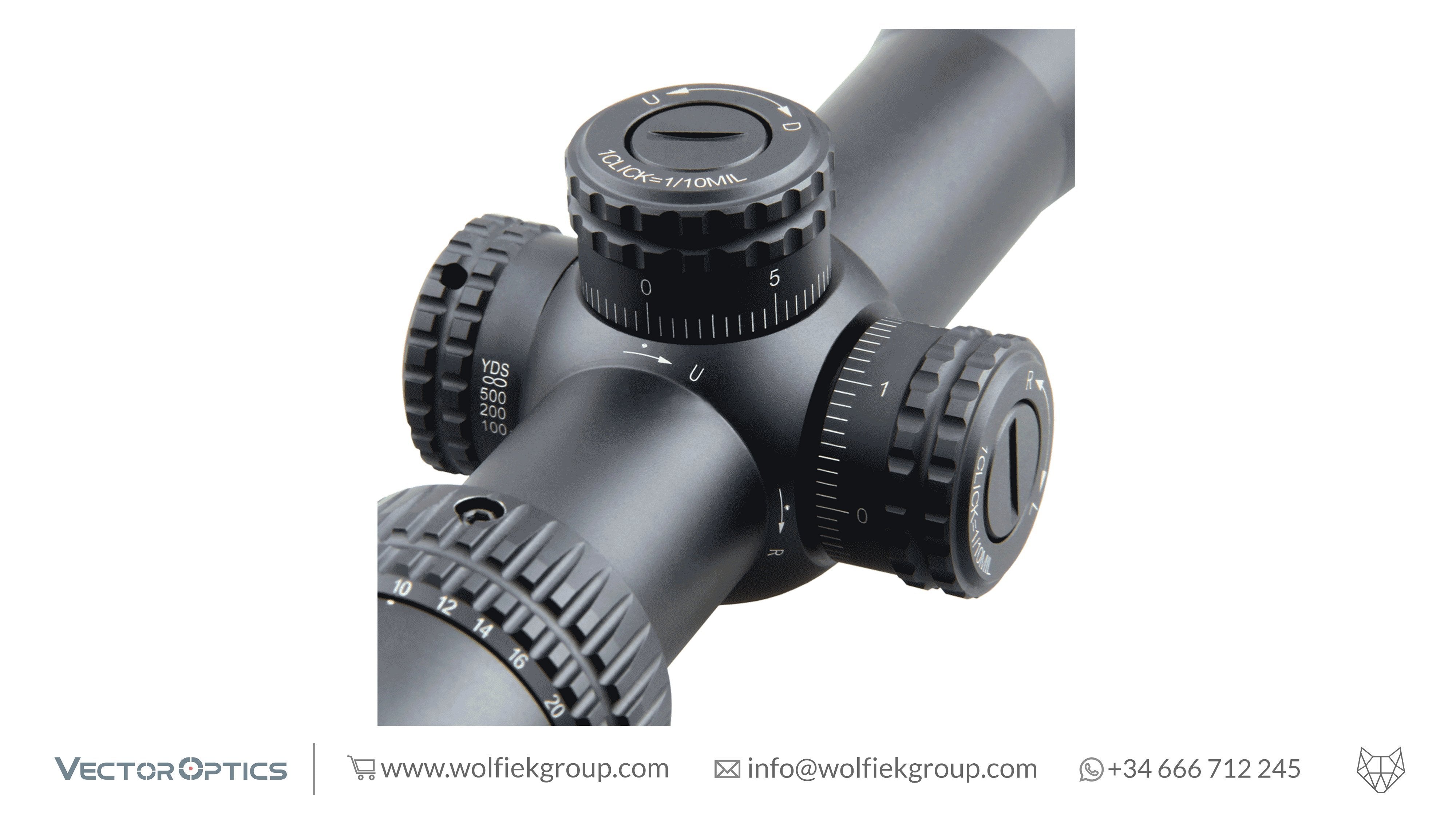 Vector Optics Veyron Riflescope · 6-24x44 FFP