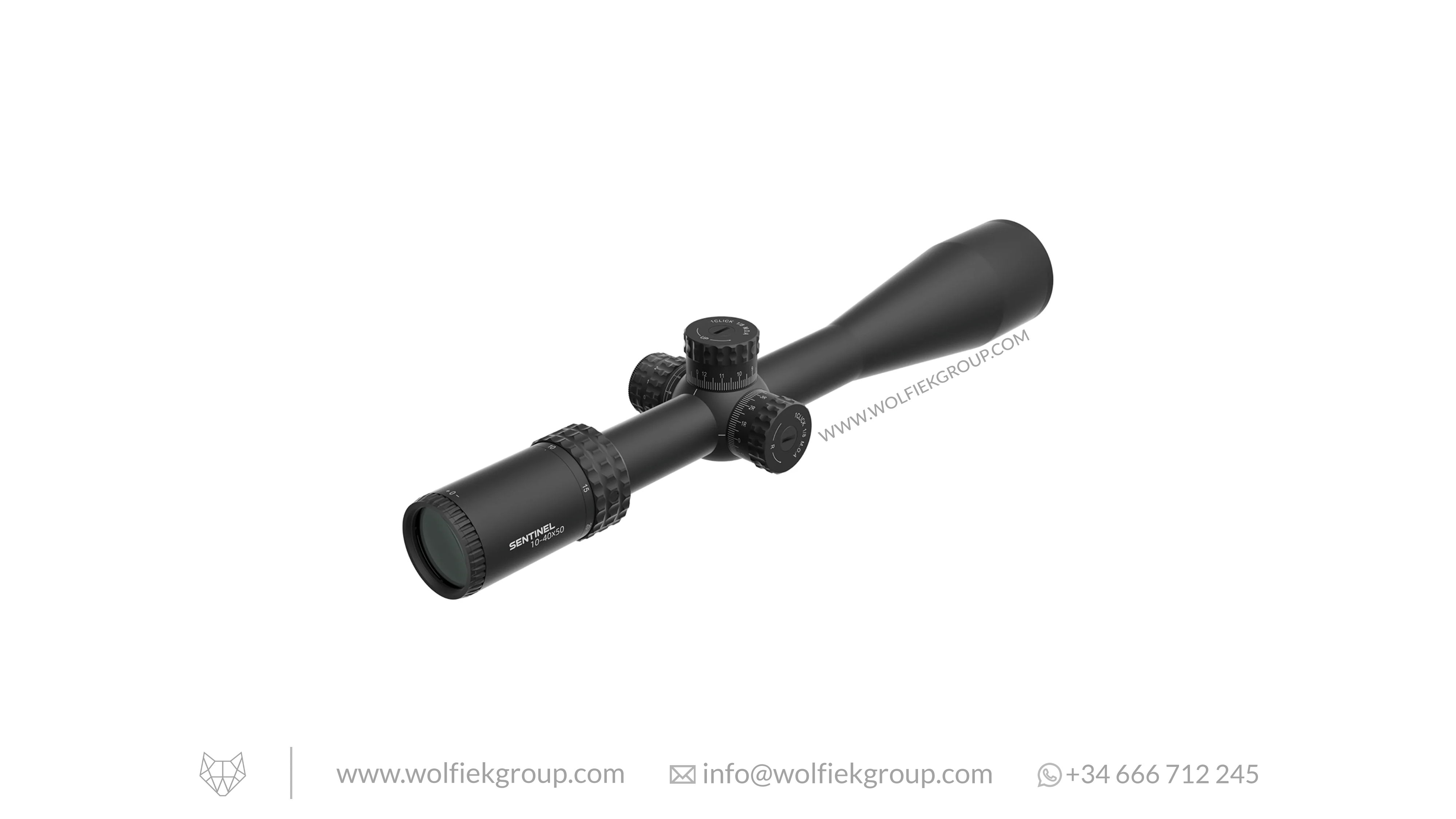 Vector Optics Sentinel-X Pro Center Dot Riflescope · 10-40x50