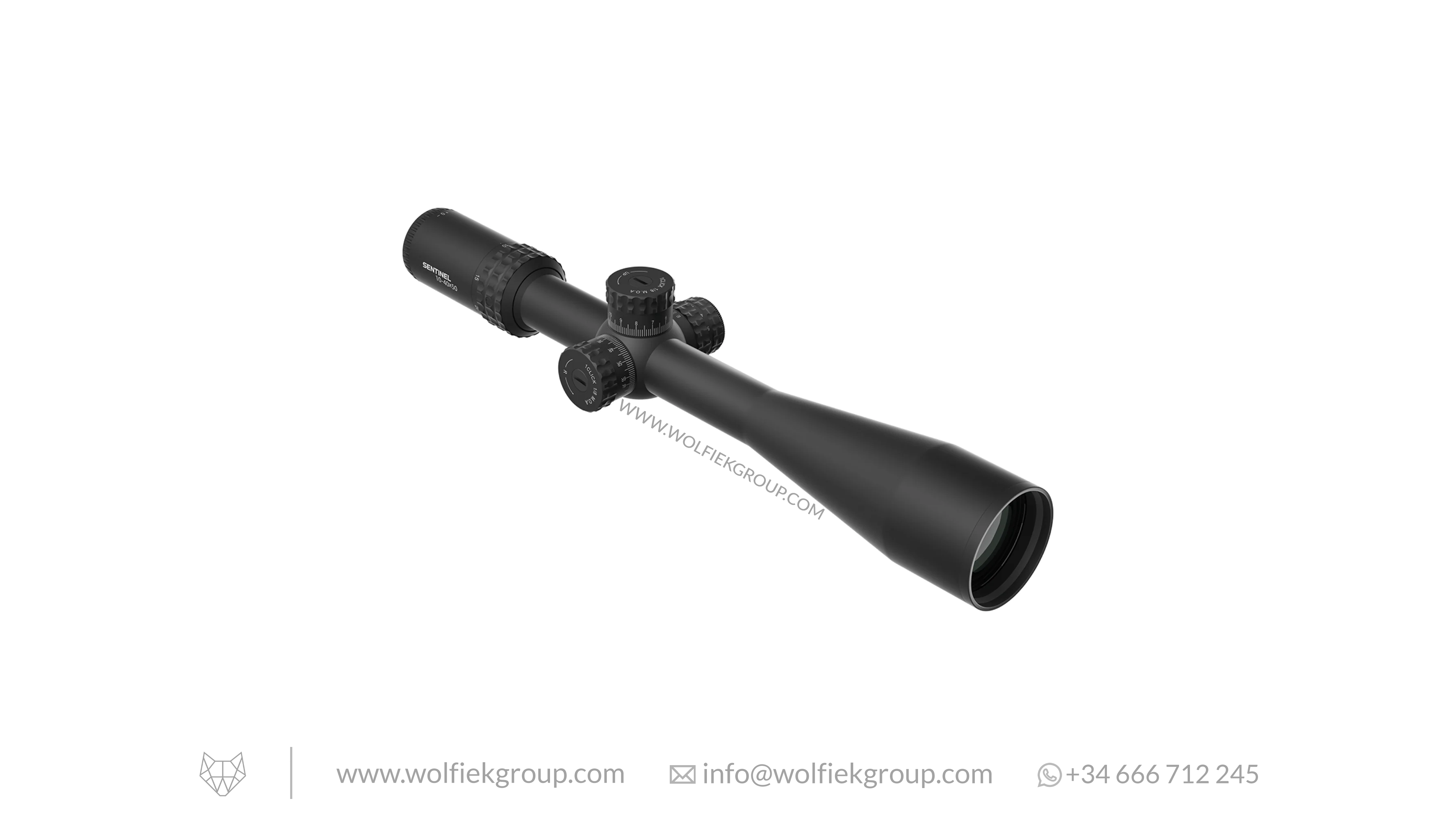 Vector Optics Sentinel-X Pro Center Dot Riflescope · 10-40x50