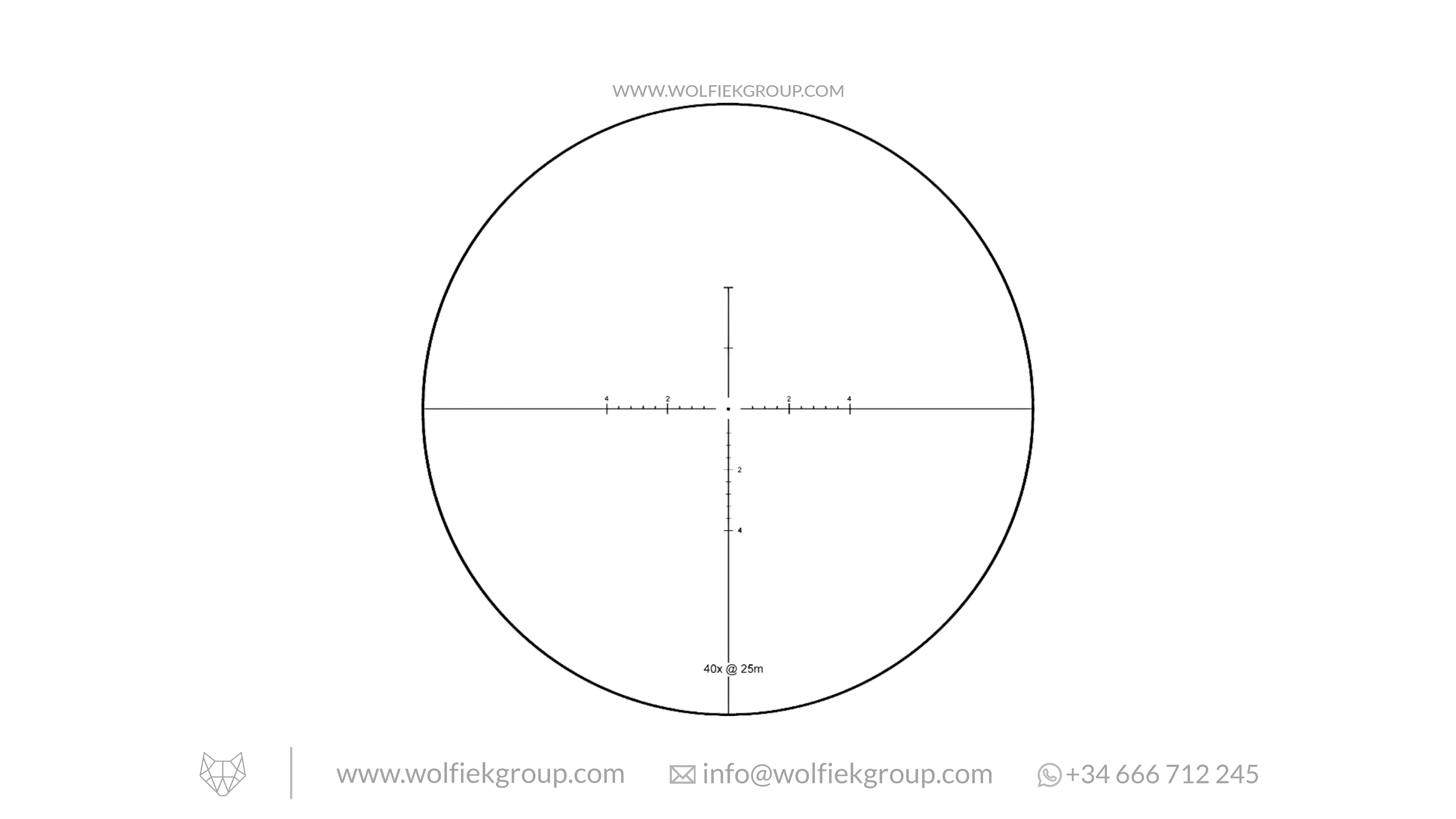 Vector Optics Sentinel-X Pro Center Dot Riflescope · 10-40x50
