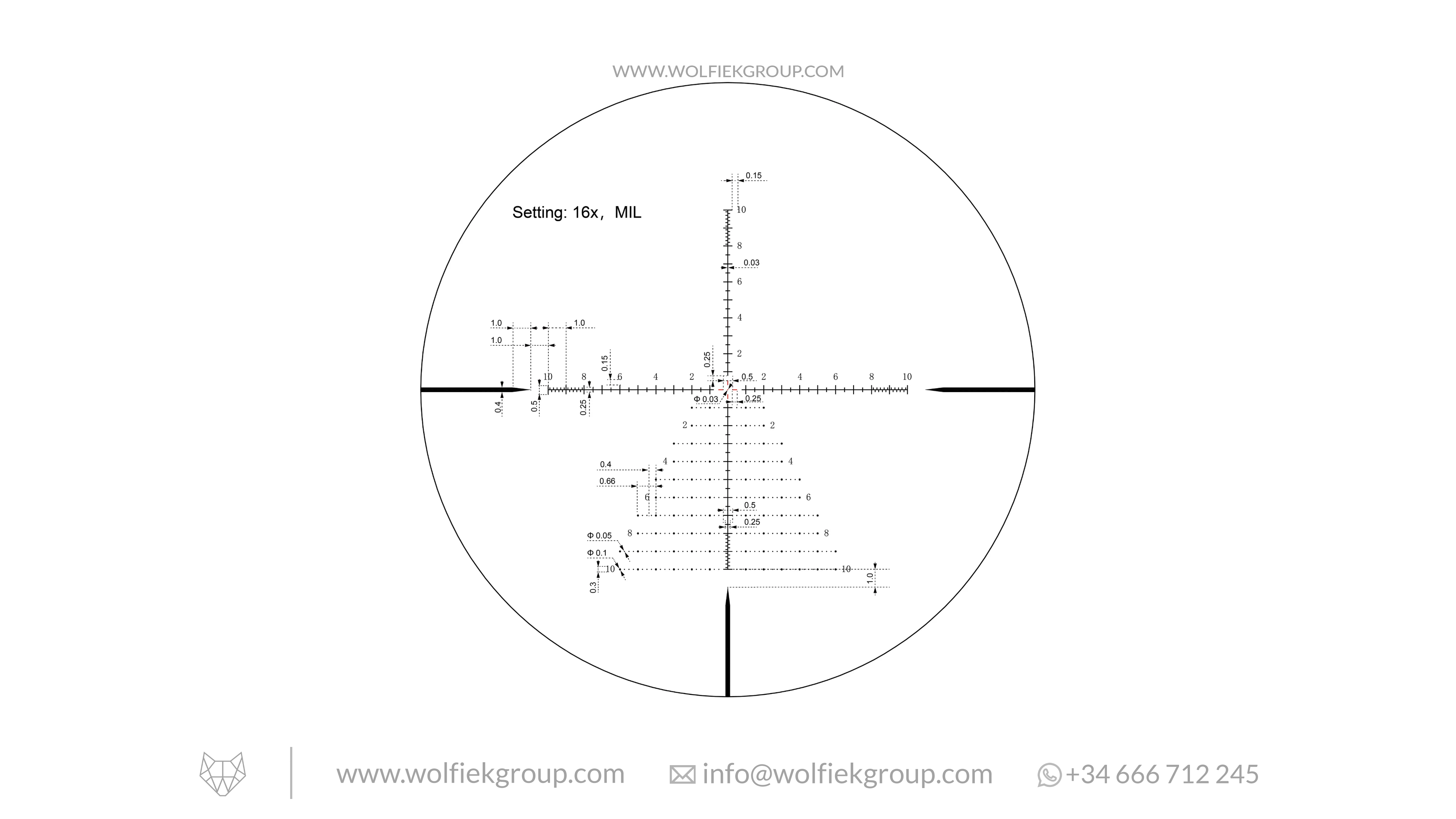 Vector Optics Taurus Riflescope · 3-18x50 FFP