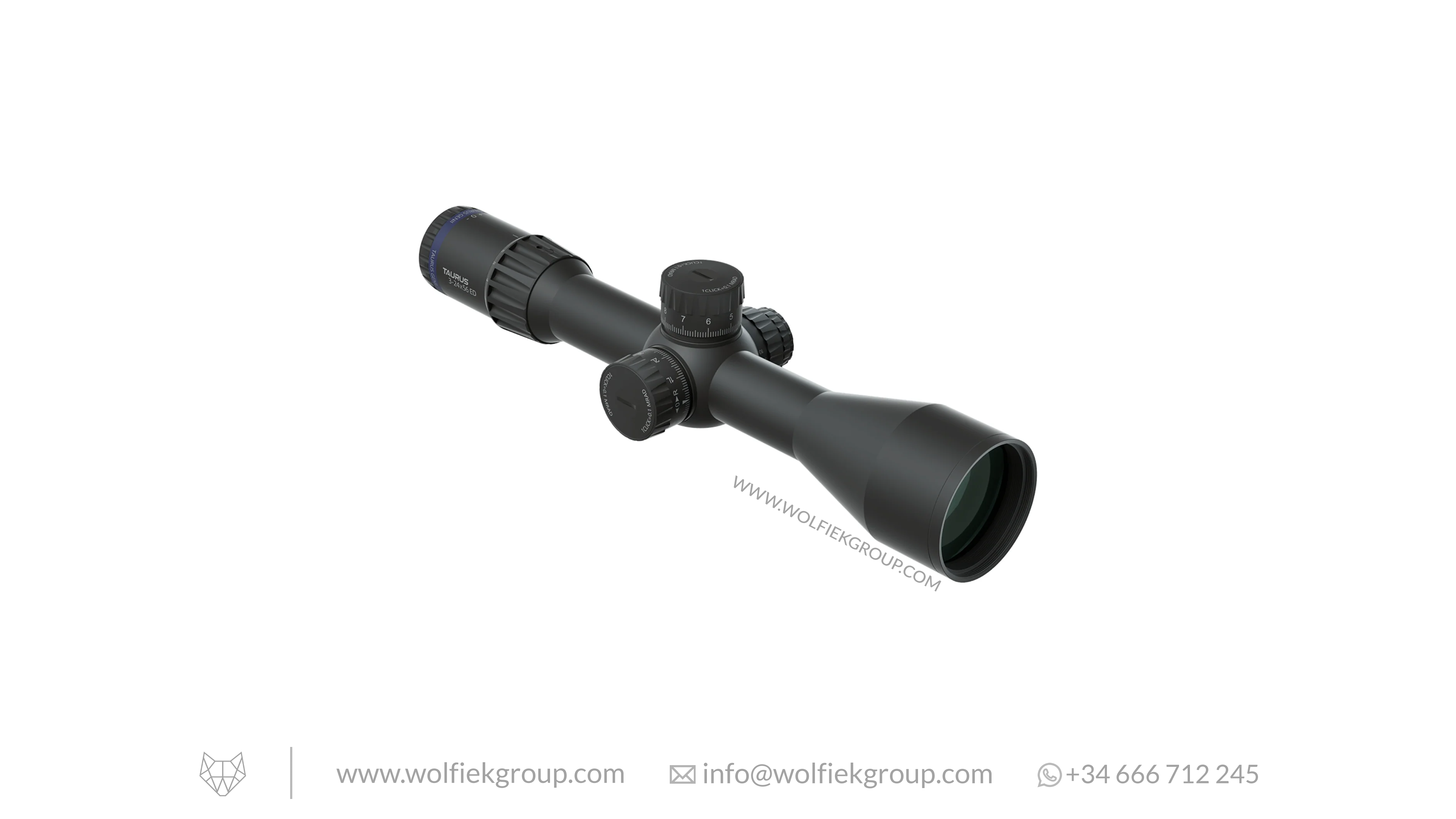 Vector Optics Taurus Riflescope · 3-24x56 ED SFP