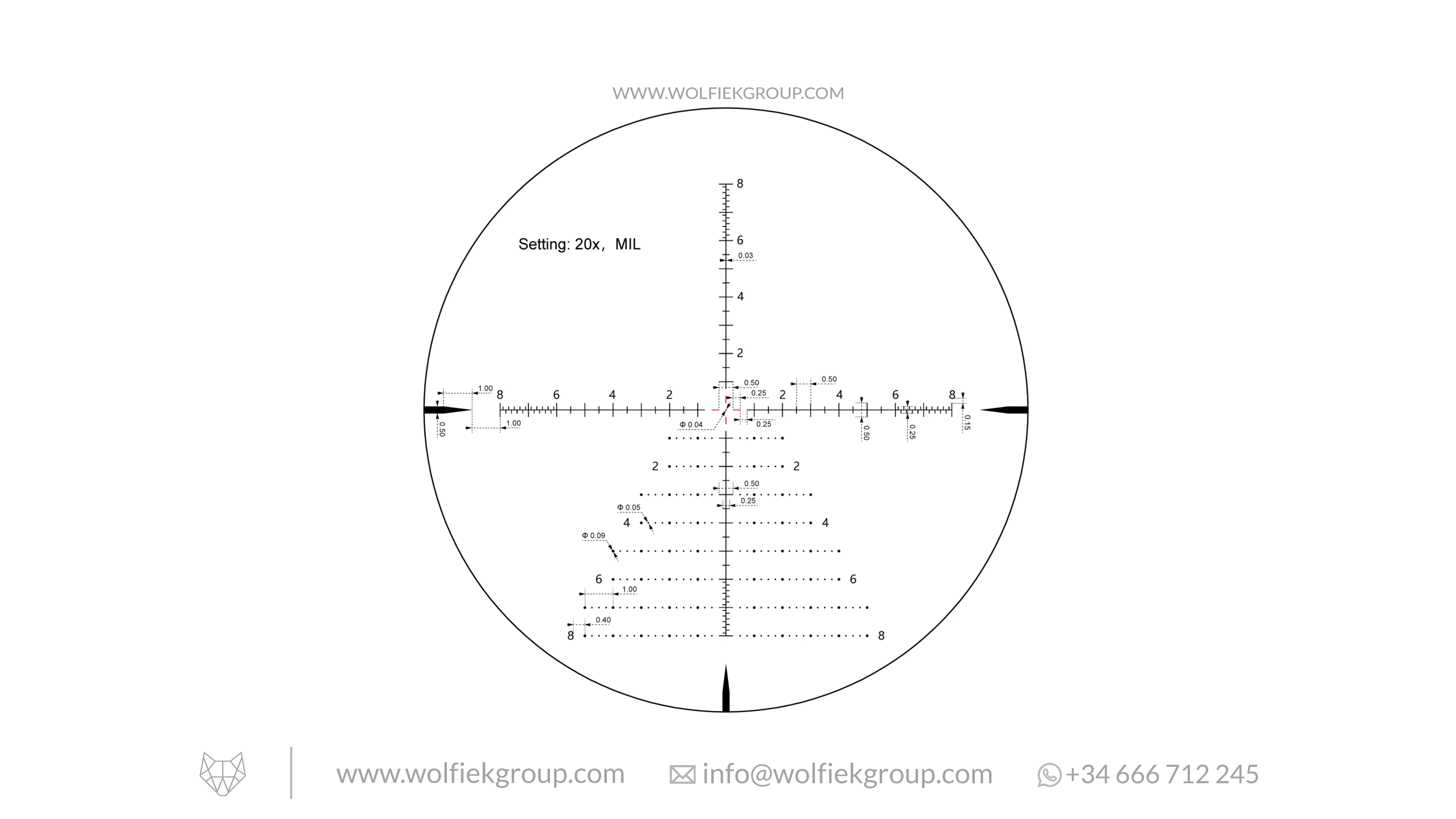 Vector Optics Taurus Riflescope · 3-24x56 ED SFP