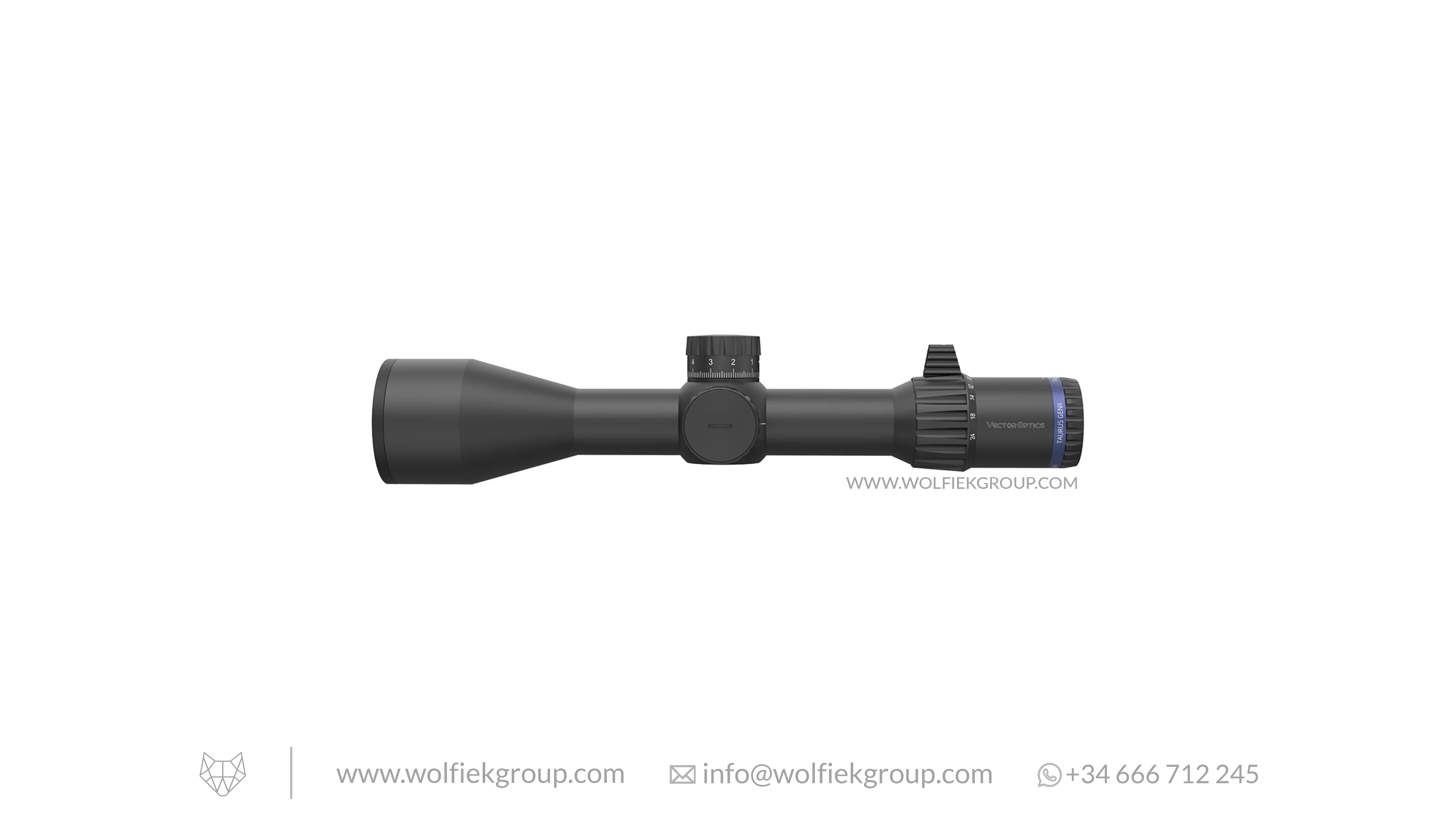 Vector Optics Taurus Gen II Riflescope · 3-24x56 ED FFP