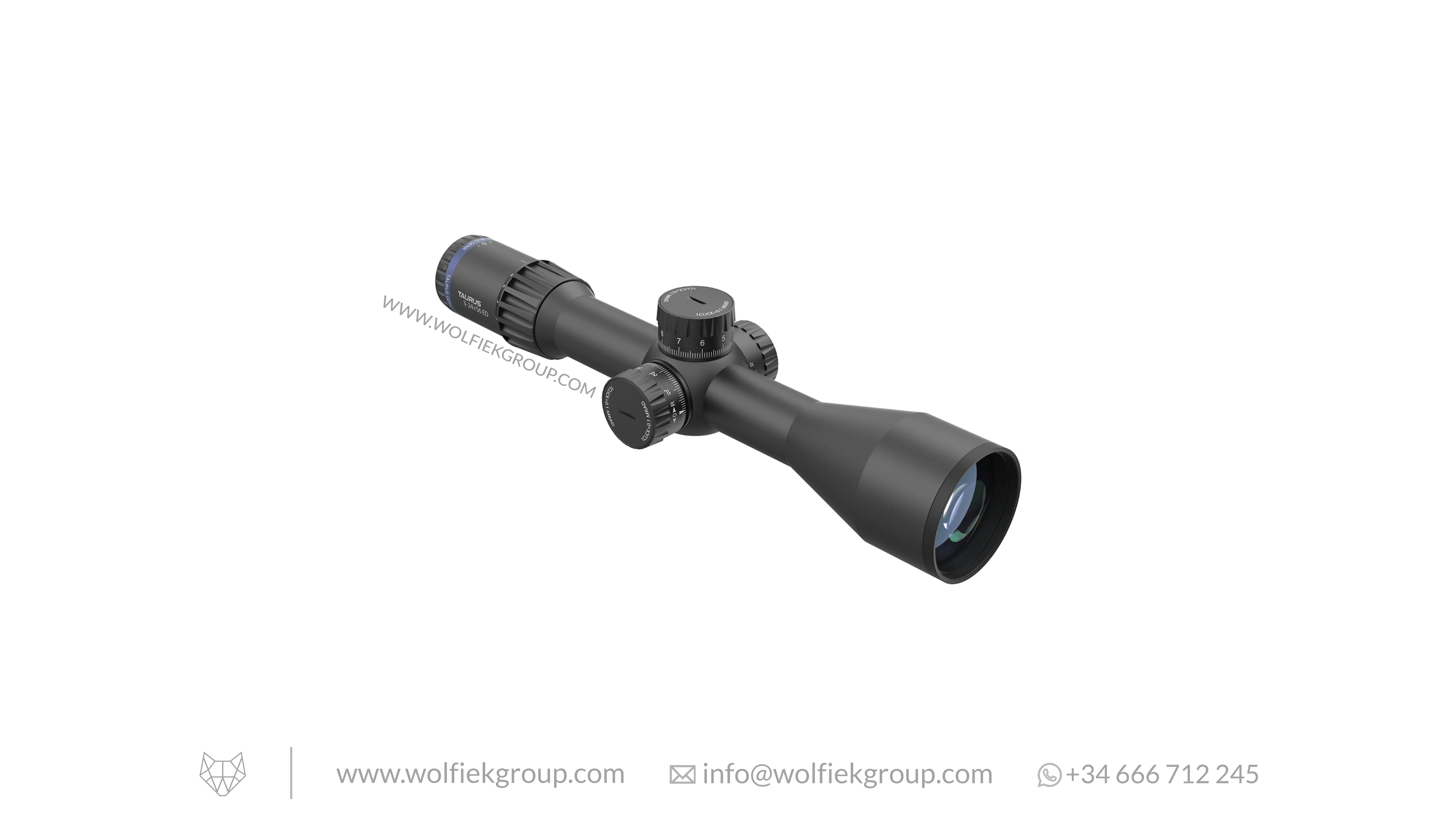 Vector Optics Taurus Gen II Riflescope · 3-24x56 ED FFP